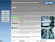 Tablet Screenshot of egtec.com.ar